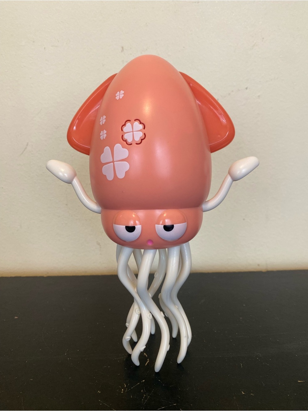 Pink Electric Dancing Squid Light Up Rolling Music Toy Kids Babies